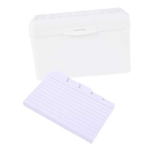 SOPOTUTU 50 Stück Lined Notizkarten mit Aufbewahrungsbox Tragbare Karteikarten Studieren Notizen Machen und Vokabeln Lernen SOPOTUTU 50 Stück Lined Notizkarten mit Aufbewahrungsbox Tragbare Karteikarten Studieren Notizen Machen und Vokabeln Lernen von SOPOTUTU