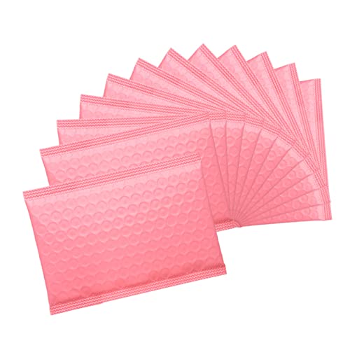 SOPOTUTU 50 Stück Niedliche Luftpolster Versandtaschen Selbstverschließend Praktische Verpackungsumschläge für Kleine Unternehmen Robust und Leicht für Versand von Handarbeitsprodukten von SOPOTUTU