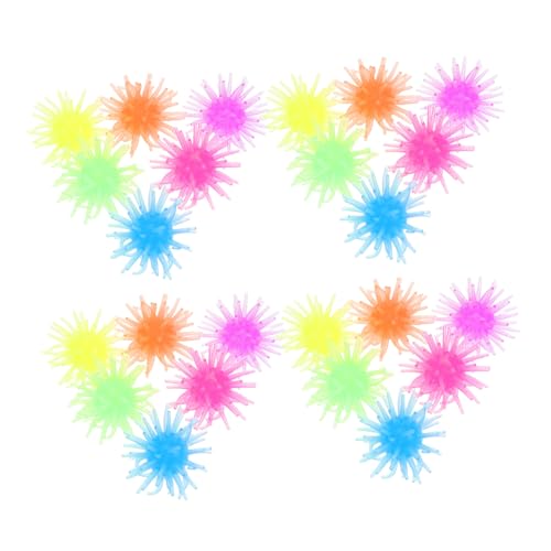 SOPOTUTU 50 Stück Teiliges Buntes Elastisches TPR Klebespielzeug Dehnbar und Klebrig für Fingerfertigkeit Lustiges Party Mitgebsel und Geburtstagszubehör Tragbar und Kreativ für Erwachsene von SOPOTUTU