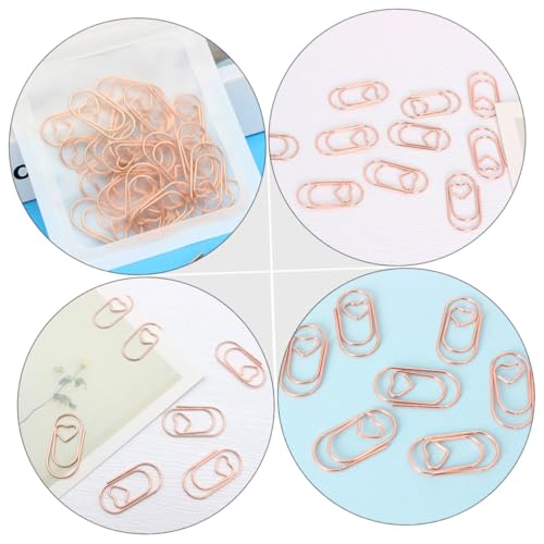 SOPOTUTU 50 Stück Teiliges Herzform Büroklammern Roségold aus Robustem Legierungsmetall Kreative Papierklammern für Büro Schule und Dokumentenorganisation Charmante und Langlebige Clips SOPOTUTU 50 Stück Teiliges Herzform Büroklammern Roségold aus Robustem Legierungsmetall Kreative Papierklammern für Büro Schule und Dokumentenorganisation Charmante und Langlebige Clips von SOPOTUTU
