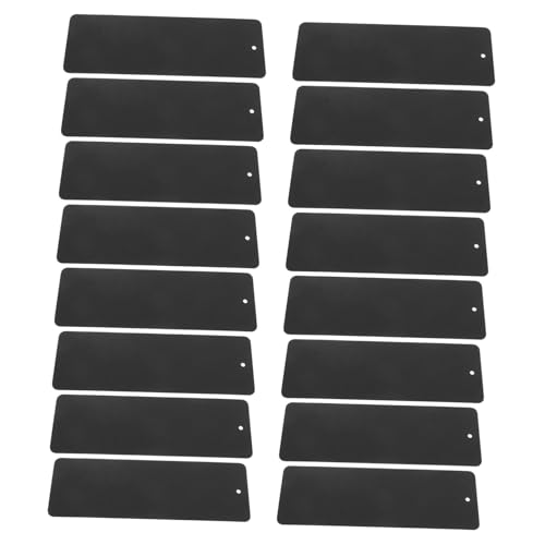 SOPOTUTU 50 Stück Teiliges Schwarzes Blanko Bookmarks aus Dickem Karton mit Abgerundeten Ecken Vielseitige DIY Lesezeichen und Geschenkanhänger für Bastelprojekte und Kreative Dekoration SOPOTUTU 50 Stück Teiliges Schwarzes Blanko Bookmarks aus Dickem Karton mit Abgerundeten Ecken Vielseitige DIY Lesezeichen und Geschenkanhänger für Bastelprojekte und Kreative Dekoration von SOPOTUTU
