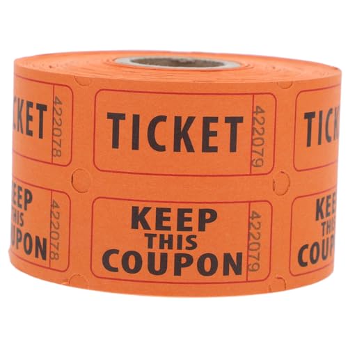 SOPOTUTU 500 Stück Raffle Tickets Doppelte Rolle Nummerierte Lose für Veranstaltungen Tombola Fundraising und Feiern mit Kontaktbereich SOPOTUTU 500 Stück Raffle Tickets Doppelte Rolle Nummerierte Lose für Veranstaltungen Tombola Fundraising und Feiern mit Kontaktbereich von SOPOTUTU