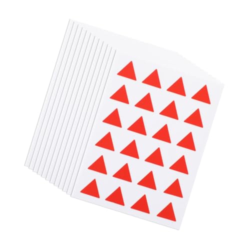 SOPOTUTU 576 Stück Selbstklebende Dreieck aufkleber Dreieckige Markierungssticker Kleine Klassifizierungs etiketten Leicht Abziehbare Klebeetiketten zum Beschriften und Organisieren für SOPOTUTU 576 Stück Selbstklebende Dreieck aufkleber Dreieckige Markierungssticker Kleine Klassifizierungs etiketten Leicht Abziehbare Klebeetiketten zum Beschriften und Organisieren für von SOPOTUTU