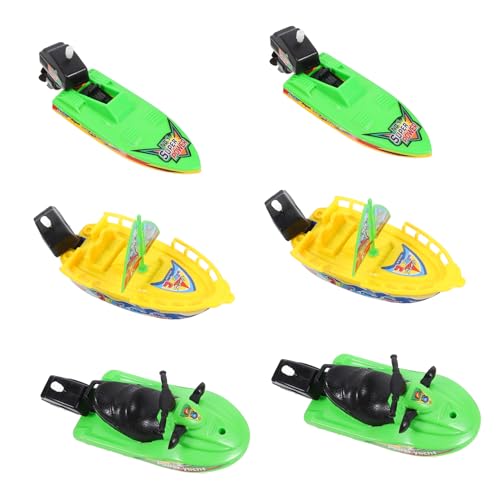 SOPOTUTU 6 Stück Badespielzeug Boote für Kinder Sicheres Kleines Kunststoffboot als Poolboot Vielseitig Einsetzbar als Badespielzeug und Tischdekoration SOPOTUTU 6 Stück Badespielzeug Boote für Kinder Sicheres Kleines Kunststoffboot als Poolboot Vielseitig Einsetzbar als Badespielzeug und Tischdekoration von SOPOTUTU