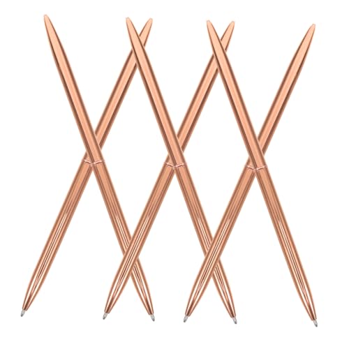 SOPOTUTU 6 Stück Kugelschreiber aus Metall Metallstift für Studenten Stifte für Frauen Smooth -Schreibstallschiffstift Büromaterial für Frauen Geschäftskugelschreiber für Männer Roségold SOPOTUTU 6 Stück Kugelschreiber aus Metall Metallstift für Studenten Stifte für Frauen Smooth -Schreibstallschiffstift Büromaterial für Frauen Geschäftskugelschreiber für Männer Roségold von SOPOTUTU