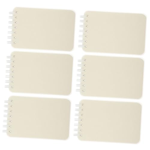 SOPOTUTU 6 Stück Notizblock Spiralbindung Liniertes Mini Notizbuch Skizzenbuch Leicht für Schule Büro Reise Praktische Organisation SOPOTUTU 6 Stück Notizblock Spiralbindung Liniertes Mini Notizbuch Skizzenbuch Leicht für Schule Büro Reise Praktische Organisation von SOPOTUTU