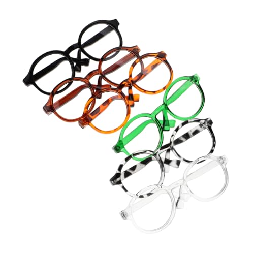 SOPOTUTU 6 Stück Puppenbrillen Aus Kunststoff Szenenzubehör Mädchen Vorgetäuschte Augen Für Puppen Miniatur Puppenhaus Brillen Kleine Puppen Und Kinderzubehör DIY Puppenbrille SOPOTUTU 6 Stück Puppenbrillen Aus Kunststoff Szenenzubehör Mädchen Vorgetäuschte Augen Für Puppen Miniatur Puppenhaus Brillen Kleine Puppen Und Kinderzubehör DIY Puppenbrille von SOPOTUTU