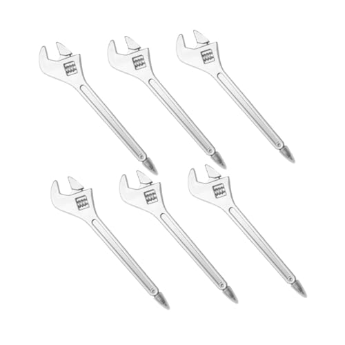 SOPOTUTU 6 Stück Schraubenschlüssel Kugelschreiber Farbige Kugelschreiber Für Das Klassenzimmer Niedliche Flippige Stifte Für Schulflair Mechanische Schreibkugelschreiber Lustige SOPOTUTU 6 Stück Schraubenschlüssel Kugelschreiber Farbige Kugelschreiber Für Das Klassenzimmer Niedliche Flippige Stifte Für Schulflair Mechanische Schreibkugelschreiber Lustige von SOPOTUTU