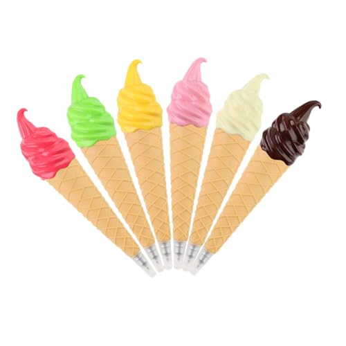 SOPOTUTU 6 Stück Teiliges Eiscreme Kugelschreiber Bunte Schreibstifte Glattes Schreiben Schnelltrocknend für Schule Büro Schreibbedarf SOPOTUTU 6 Stück Teiliges Eiscreme Kugelschreiber Bunte Schreibstifte Glattes Schreiben Schnelltrocknend für Schule Büro Schreibbedarf von SOPOTUTU