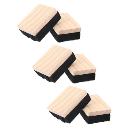 SOPOTUTU 6 Stück Teiliges Holz Kreidetafel Radierer mit Filz Staubarmes Blackboard Cleaner für Schule Büro Zuhause Langlebiger Whiteboard Wischer Sicher und Vielseitig Einsetzbar SOPOTUTU 6 Stück Teiliges Holz Kreidetafel Radierer mit Filz Staubarmes Blackboard Cleaner für Schule Büro Zuhause Langlebiger Whiteboard Wischer Sicher und Vielseitig Einsetzbar von SOPOTUTU