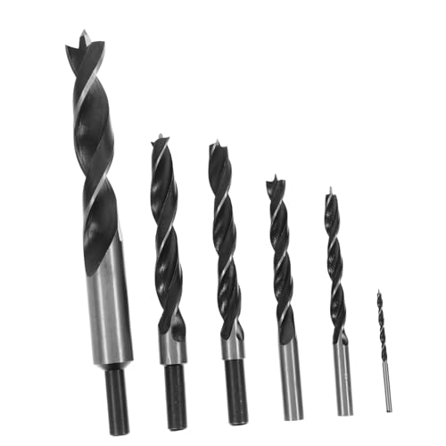 SOPOTUTU 6 Stück Teiliges Holzbohrer Spiralbohrer für Elektrowerkzeug Langlebig Verschleißfest Präzise Verarbeitung Vielseitig für Holz Metall Robustes Handwerkszubehör SOPOTUTU 6 Stück Teiliges Holzbohrer Spiralbohrer für Elektrowerkzeug Langlebig Verschleißfest Präzise Verarbeitung Vielseitig für Holz Metall Robustes Handwerkszubehör von SOPOTUTU
