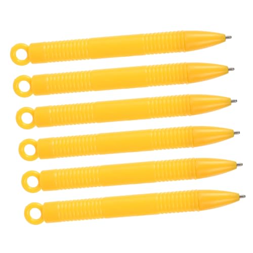SOPOTUTU 6 Stück Teiliges Magnetischer Zeichenbrett Stifte in Gelb Ergonomisch Geformte Spezialstifte für Schreib und Maltafeln Kindgerechte Magnetische Maltafel Stifte für Kreatives SOPOTUTU 6 Stück Teiliges Magnetischer Zeichenbrett Stifte in Gelb Ergonomisch Geformte Spezialstifte für Schreib und Maltafeln Kindgerechte Magnetische Maltafel Stifte für Kreatives von SOPOTUTU