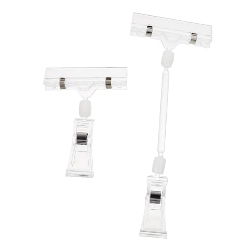 SOPOTUTU 6 Stück Teiliges Mechanische Preisschild Klemmen aus Transparentem Drehbar und Vielseitig Einsetzbar für Supermarkt Regale Werbedisplay und Preisauszeichnung SOPOTUTU 6 Stück Teiliges Mechanische Preisschild Klemmen aus Transparentem Drehbar und Vielseitig Einsetzbar für Supermarkt Regale Werbedisplay und Preisauszeichnung von SOPOTUTU