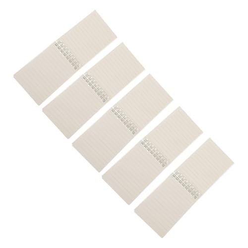 SOPOTUTU 6 Stück Teiliges Spiralnotizbuch Transparentes Mini Notizblock mit PP Matte Liniert Tragbares Notizheft für Büro Schule Studenten und Persönliche Planung SOPOTUTU 6 Stück Teiliges Spiralnotizbuch Transparentes Mini Notizblock mit PP Matte Liniert Tragbares Notizheft für Büro Schule Studenten und Persönliche Planung von SOPOTUTU