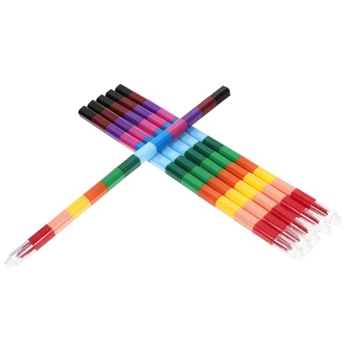 SOPOTUTU 6 Stück Teiliges Stapelbarer Abnehmbarer Wachsmalkreiden für Leicht Langlebig mit Farben für Kreatives Malen zu Hause Schule und Büro Praktische Buntstifte SOPOTUTU 6 Stück Teiliges Stapelbarer Abnehmbarer Wachsmalkreiden für Leicht Langlebig mit Farben für Kreatives Malen zu Hause Schule und Büro Praktische Buntstifte von SOPOTUTU