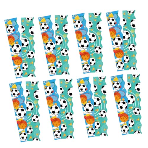 SOPOTUTU 60 Blatt Fußball und Basketball Pinnwand Aufkleber Sportliche Pinnwand Dekorationen für Klassenzimmer und Bulletin Boards Wiederverwendbare und Langlebige Sticker für Kreative SOPOTUTU 60 Blatt Fußball und Basketball Pinnwand Aufkleber Sportliche Pinnwand Dekorationen für Klassenzimmer und Bulletin Boards Wiederverwendbare und Langlebige Sticker für Kreative von SOPOTUTU