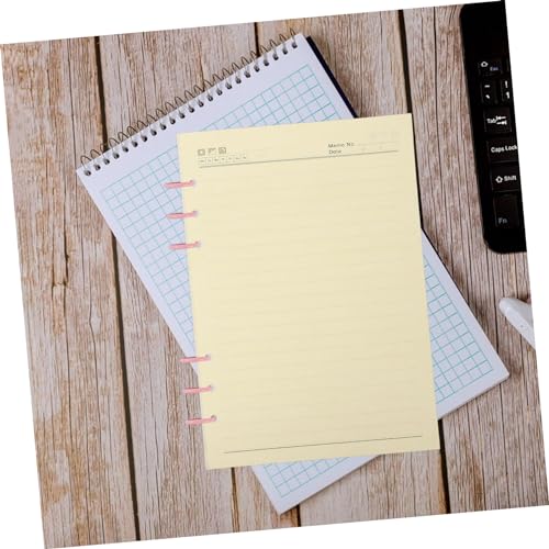 SOPOTUTU 60 Blatt Nachfüllpapier für Ring Lochung Liniertes Strapazierfähiges Einlagepapier für Ringbuch Notizbuch Praktisches Leichtes Schreibpapier für Büro und Alltag SOPOTUTU 60 Blatt Nachfüllpapier für Ring Lochung Liniertes Strapazierfähiges Einlagepapier für Ringbuch Notizbuch Praktisches Leichtes Schreibpapier für Büro und Alltag von SOPOTUTU