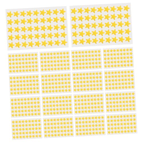 SOPOTUTU 60 Blatt Selbstklebende Glänzende Sternaufkleber für Metallic Belohnungsaufkleber für Bastelarbeiten Scrapbooking und Dekorationen SOPOTUTU 60 Blatt Selbstklebende Glänzende Sternaufkleber für Metallic Belohnungsaufkleber für Bastelarbeiten Scrapbooking und Dekorationen von SOPOTUTU
