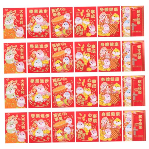 SOPOTUTU 60 Stück Chinesische Rote Umschläge mit Niedlichem Schlangen Muster für Neujahr Hochzeiten und Geburtstagsgeschenke Glücksumschläge für Anlässe SOPOTUTU 60 Stück Chinesische Rote Umschläge mit Niedlichem Schlangen Muster für Neujahr Hochzeiten und Geburtstagsgeschenke Glücksumschläge für Anlässe von SOPOTUTU