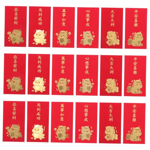 SOPOTUTU 60 Stück Kreative Rote Umschläge Für Das Jahr Des Pferdes Vietnamesischer Neujahrs Geldumschlag Geldumschläge Zum Mondneujahr Li Xi Umschlag Rote Umschläge Zum Mondneujahr SOPOTUTU 60 Stück Kreative Rote Umschläge Für Das Jahr Des Pferdes Vietnamesischer Neujahrs Geldumschlag Geldumschläge Zum Mondneujahr Li Xi Umschlag Rote Umschläge Zum Mondneujahr von SOPOTUTU