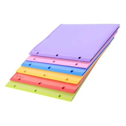 SOPOTUTU 6Stücke Dateiordner Langlebiger Dokumenten Organizer für Unterlagen mit Doppelten Schlitzen zur Praktischen Klassifizierung für Büro SOPOTUTU 6Stücke Dateiordner Langlebiger Dokumenten Organizer für Unterlagen mit Doppelten Schlitzen zur Praktischen Klassifizierung für Büro von SOPOTUTU
