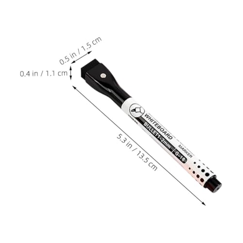 SOPOTUTU 8 Stück Magnetische Whiteboard Marker Farben mit Radierer Wasserbasierte Abwischbare Stifte für Büro Schule und Zuhause Kleine Trockenmarker für Kreative Notizen und Zeichnungen SOPOTUTU 8 Stück Magnetische Whiteboard Marker Farben mit Radierer Wasserbasierte Abwischbare Stifte für Büro Schule und Zuhause Kleine Trockenmarker für Kreative Notizen und Zeichnungen von SOPOTUTU