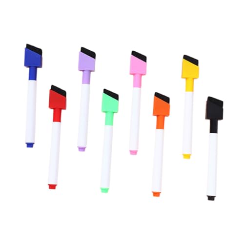 SOPOTUTU 8 Stück Teiliges Abwischbarer Whiteboard Marker mit Farben Schräger Spitze Wasserbasiert Vielseitig Einsetzbar für Büro Schule und Zuhause für Notizen Zeichnungen und SOPOTUTU 8 Stück Teiliges Abwischbarer Whiteboard Marker mit Farben Schräger Spitze Wasserbasiert Vielseitig Einsetzbar für Büro Schule und Zuhause für Notizen Zeichnungen und von SOPOTUTU