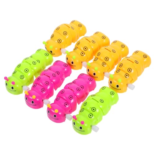 SOPOTUTU 8 Stück Teiliges Aufziehspielzeug Bunte Cartoon Raupen aus Hochwertigem Material Pädagogisch Fördernd als Kindergeburtstagsgeschenk und Party Mitgebsel Zufällige Zufällige Farbe SOPOTUTU 8 Stück Teiliges Aufziehspielzeug Bunte Cartoon Raupen aus Hochwertigem Material Pädagogisch Fördernd als Kindergeburtstagsgeschenk und Party Mitgebsel Zufällige Zufällige Farbe von SOPOTUTU