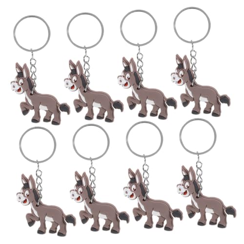 SOPOTUTU 8 Stück Teiliges Donkey Keychain aus Strapazierfähigem PVC Niedlicher Cartoon Esel Anhänger als und Taschenanhänger für Geburtstagsfeiern und Alltag Einfach Aufzuhängen SOPOTUTU 8 Stück Teiliges Donkey Keychain aus Strapazierfähigem PVC Niedlicher Cartoon Esel Anhänger als und Taschenanhänger für Geburtstagsfeiern und Alltag Einfach Aufzuhängen von SOPOTUTU