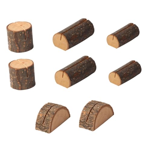SOPOTUTU 8 Stück Teiliges Holzständer Kartenhalter aus Premium Holz Multifunktionale Memo Clips für Fotos Visitenkarten Zettelhalter Dekorativ für Büro Wohnzimmer Schlafzimmer Meetingräume SOPOTUTU 8 Stück Teiliges Holzständer Kartenhalter aus Premium Holz Multifunktionale Memo Clips für Fotos Visitenkarten Zettelhalter Dekorativ für Büro Wohnzimmer Schlafzimmer Meetingräume von SOPOTUTU