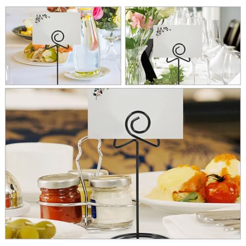 SOPOTUTU 8 Stück Teiliges Metall Kartenhalter Sternform Tischkartenhalter Foto Clips Schwarz für Tischdekoration Memo Organizer Partyständer SOPOTUTU 8 Stück Teiliges Metall Kartenhalter Sternform Tischkartenhalter Foto Clips Schwarz für Tischdekoration Memo Organizer Partyständer von SOPOTUTU