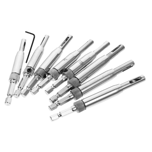 SOPOTUTU 8 Stück Teiliges Türfenster Bohrerset mit Scharnierbohrer und Sechskant schlüssel Präziser Türscharnierschlitz bohrer für DIY und Bauprojekte Schnelle Bit wechselfunktion SOPOTUTU 8 Stück Teiliges Türfenster Bohrerset mit Scharnierbohrer und Sechskant schlüssel Präziser Türscharnierschlitz bohrer für DIY und Bauprojekte Schnelle Bit wechselfunktion von SOPOTUTU