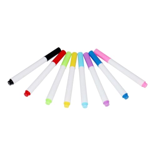 SOPOTUTU 8 Stück Teiliges Whiteboard Marker mit Wasserlöslichen Farben Abwischbar Schnelle Trocknung Leuchtende Farben für Schule und Klassenzimmer als Schreib und Malutensil SOPOTUTU 8 Stück Teiliges Whiteboard Marker mit Wasserlöslichen Farben Abwischbar Schnelle Trocknung Leuchtende Farben für Schule und Klassenzimmer als Schreib und Malutensil von SOPOTUTU