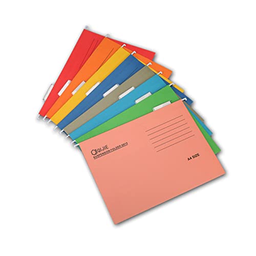 SOPOTUTU 8Stücke Hängemappenhalter aus Strapazierfähigem Dokumentenorganizer für Büro und Zuhause mit Klassifizierungszeichen für Einfache Ordnung für Finanzberichte von SOPOTUTU