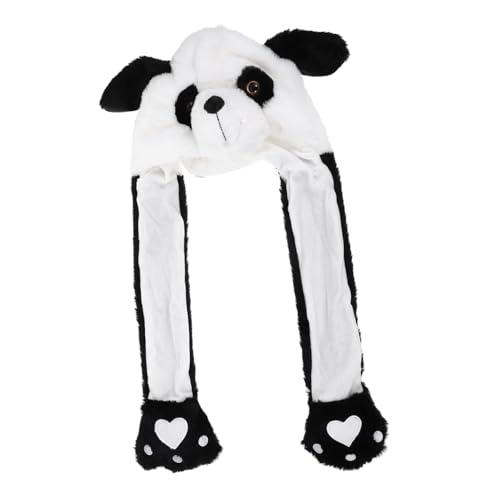 SOPOTUTU Beweglicher Plüsch Tierhut mit Springenden Ohren Leichte Cartoon Kopfbedeckung für Erwachsene und Lustiger Party und Festivalhut für Karneval Cosplay Halloween und Feiern SOPOTUTU Beweglicher Plüsch Tierhut mit Springenden Ohren Leichte Cartoon Kopfbedeckung für Erwachsene und Lustiger Party und Festivalhut für Karneval Cosplay Halloween und Feiern von SOPOTUTU