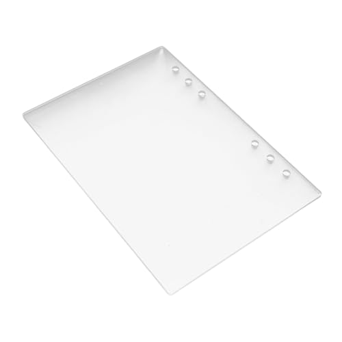 SOPOTUTU Binderhülle Notizblock Notizbücher Binder Notizbuchhülle Blinderhülle Kleines Journal Planerhülle Binderhülle Halbtransparente Journalhülle Buchhüllen Für Taschenbücher Acryl Weiß SOPOTUTU Binderhülle Notizblock Notizbücher Binder Notizbuchhülle Blinderhülle Kleines Journal Planerhülle Binderhülle Halbtransparente Journalhülle Buchhüllen Für Taschenbücher Acryl Weiß von SOPOTUTU