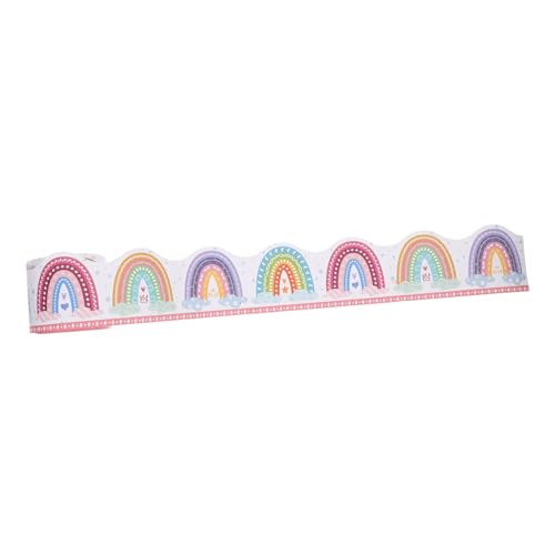 SOPOTUTU Boho Bulletin Board Border Regenbogen Wellenmuster Selbstklebend Klassenzimmer Dekoration Elegant Charmant Für Pinnwand Schulanfang SOPOTUTU Boho Bulletin Board Border Regenbogen Wellenmuster Selbstklebend Klassenzimmer Dekoration Elegant Charmant Für Pinnwand Schulanfang von SOPOTUTU