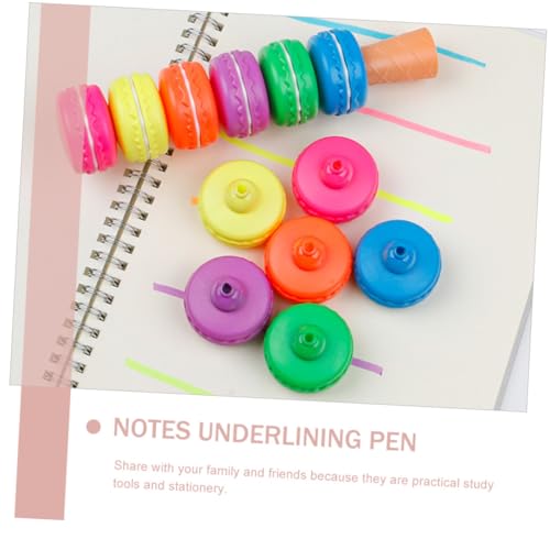 SOPOTUTU Bunte Fluorescent Pens mit Macaron Design Wasserfeste Highlighter für Schule Büro und Vielseitige Marker zum Markieren Zeichnen und Schreiben Praktische Lernstifte SOPOTUTU Bunte Fluorescent Pens mit Macaron Design Wasserfeste Highlighter für Schule Büro und Vielseitige Marker zum Markieren Zeichnen und Schreiben Praktische Lernstifte von SOPOTUTU