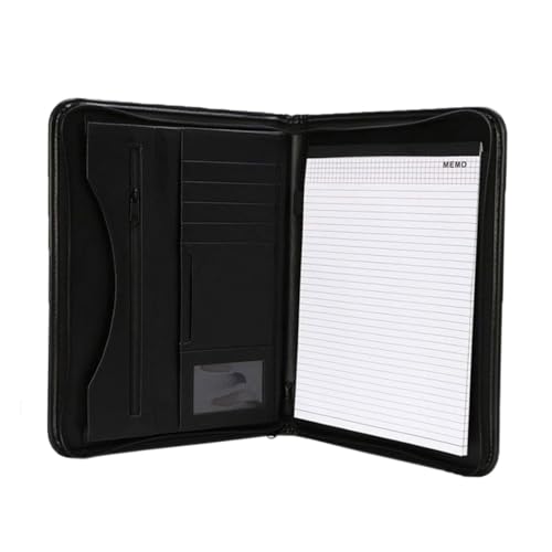 SOPOTUTU Business Zipper Folder PU Material Multifunktionale Dokumentenmappe Großes Fassungsvermögen Bürobedarf Ordner zur Daten und Vertragsorganisation für Büro und Schule SOPOTUTU Business Zipper Folder PU Material Multifunktionale Dokumentenmappe Großes Fassungsvermögen Bürobedarf Ordner zur Daten und Vertragsorganisation für Büro und Schule von SOPOTUTU