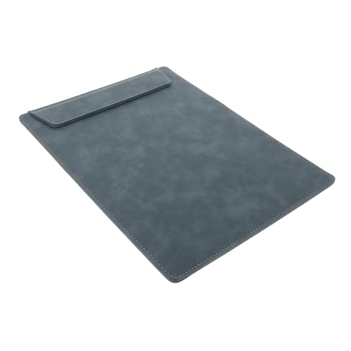 SOPOTUTU Clipboard aus Leder Multifunktionales Schreibbrett und Dokumentenhalter Tragbares Klemmbrett für Büro Catering und Zuhause Praktische Aufbewahrung und Schreibunterlage in Blau SOPOTUTU Clipboard aus Leder Multifunktionales Schreibbrett und Dokumentenhalter Tragbares Klemmbrett für Büro Catering und Zuhause Praktische Aufbewahrung und Schreibunterlage in Blau von SOPOTUTU