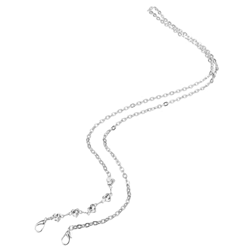SOPOTUTU DIY Handtaschenkette aus Metall Abnehmbare Schulterriemen für Umhängetaschen Vielseitig Einsetzbar Langlebig und Stabil Dekorative Accessoires SOPOTUTU DIY Handtaschenkette aus Metall Abnehmbare Schulterriemen für Umhängetaschen Vielseitig Einsetzbar Langlebig und Stabil Dekorative Accessoires von SOPOTUTU