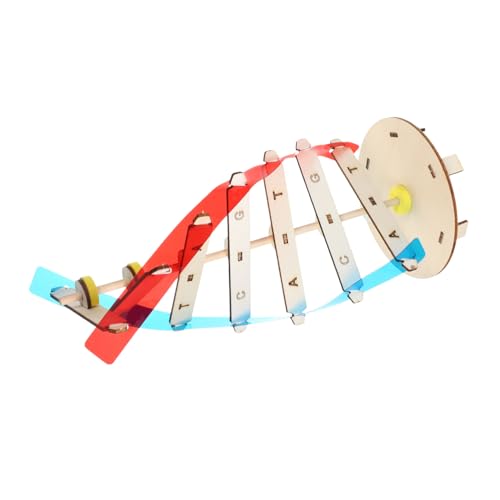 SOPOTUTU DIY Holz DNA Modell Doppelhelix Wissenschaftliches Lehrspielzeug für Sicherer Holzbausatz Fördert Kritisches und Biologisches Verständnis im Unterricht SOPOTUTU DIY Holz DNA Modell Doppelhelix Wissenschaftliches Lehrspielzeug für Sicherer Holzbausatz Fördert Kritisches und Biologisches Verständnis im Unterricht von SOPOTUTU