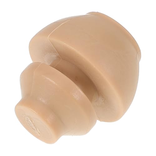 SOPOTUTU DIY-Puppenhals-Kit Puppen Zubehörteile/Soldat Puppenhalskopf Puppenkopf Verbindungsadapter einzigartiges Puppenkopf-Accessoire Puppenzubehör selber Machen Abs Beige von SOPOTUTU