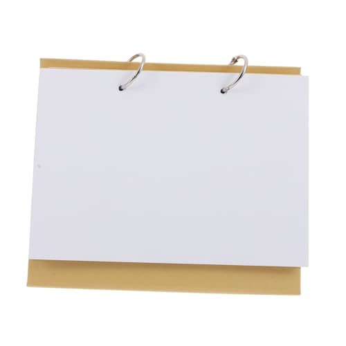 SOPOTUTU Detachable DIY Kalender Buch Blanko Notizblock Spiralring Kraftpapier Selbstgestalten Tischkalender Handgemalt Kreatives Bastelset SOPOTUTU Detachable DIY Kalender Buch Blanko Notizblock Spiralring Kraftpapier Selbstgestalten Tischkalender Handgemalt Kreatives Bastelset von SOPOTUTU