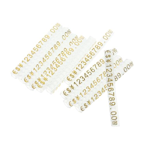 SOPOTUTU Einstellbare Preisschilder für Schmuck Transparente Preiswürfel mit Solider Basis für Ringe und Kleine Accessoires Einfach zu Handhaben und Langlebig von SOPOTUTU