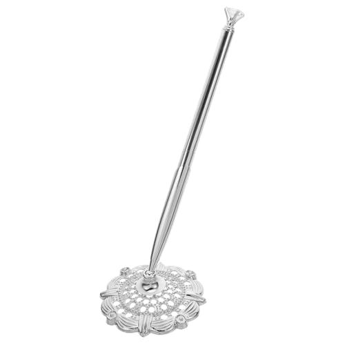 SOPOTUTU Eleganter Kugelschreiber für Schreibtisch Professioneller Stabiler Kuli mit Festem Stand für Hotels Modisches Design mit Kleinen Kristallen für Geschäftliche Anwendungen SOPOTUTU Eleganter Kugelschreiber für Schreibtisch Professioneller Stabiler Kuli mit Festem Stand für Hotels Modisches Design mit Kleinen Kristallen für Geschäftliche Anwendungen von SOPOTUTU