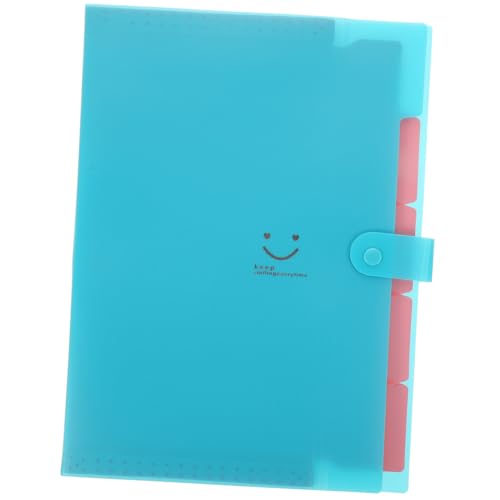 SOPOTUTU Erweiterbare Fächermappe mit Fächern Tragbare Dokumententasche aus Robustem Material Vielseitiger Ordnungsordner für Büro Schule und Zuhause Praktischer File Organizer für von SOPOTUTU