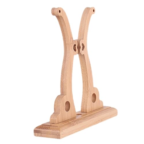 SOPOTUTU Faltbarer Fächerhalter aus Stabilem Vintage Fan Stand für Handfächer für Hochzeiten Partys und Ausstellungen Dekorativ und Funktional von SOPOTUTU