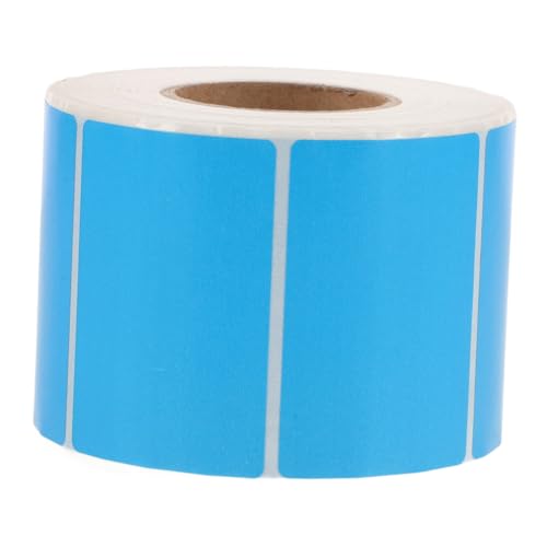 SOPOTUTU Farbiges Thermopapier Etiketten Selbstklebend Wasserfest Ölresistent Für Thermodrucker Büro Küche Milchtee Laden Blanko Sticker Ohne Farbband Beschriftbar Zufällige von SOPOTUTU