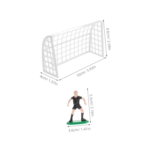 SOPOTUTU Fußball Tortenfiguren aus Kunststoff Miniatur Fußballspieler und Tor Deko für Fußball Mottoparty Geburtstagsdeko Jungen Lebensechte Cupcake Toppers Fußballfeld Gestaltung SOPOTUTU Fußball Tortenfiguren aus Kunststoff Miniatur Fußballspieler und Tor Deko für Fußball Mottoparty Geburtstagsdeko Jungen Lebensechte Cupcake Toppers Fußballfeld Gestaltung von SOPOTUTU